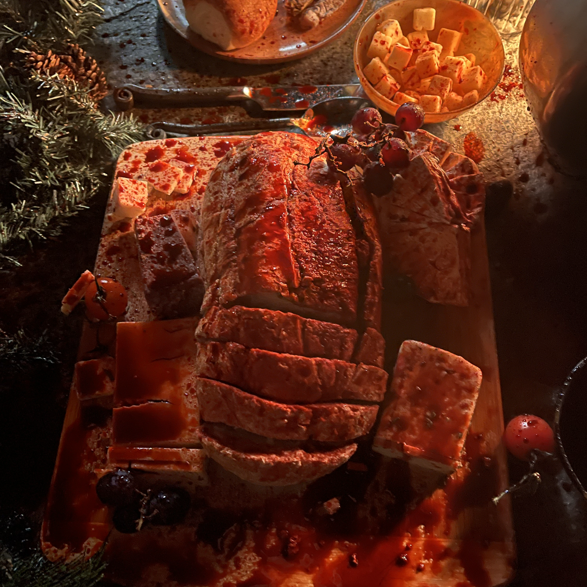Mountain King food props