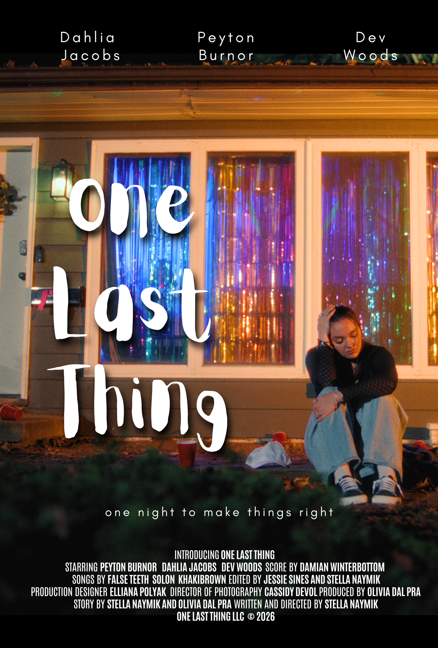 One Last Thing poster